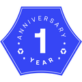 1-Year Anniversary Pin