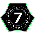 7-Year Anniversary Pin