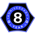 8-Year Anniversary Pin