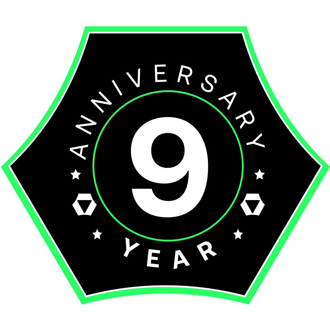 9-Year Anniversary Pin